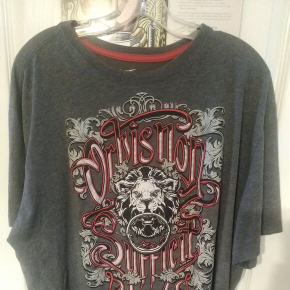 Nike T Shirt LeBron James Lion Special Edition Dri Fit Gray XL - Picture 6 of 10